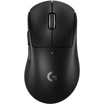 Logitech USB мышь PRO X SUPERLIGHT 910-007357, 44000 DPI, 5 кнопок, 88 G, аккумулятор, черный (910-007357)