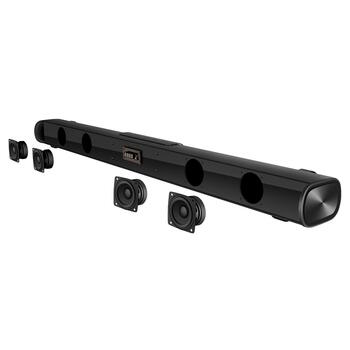 Soundbar 2.1 с беспроводным сабвуфером SB-2200D 300 W Dolby Digital Bluetooth HDMI Optical USB LED дисплей Чёрный SV-020811 SVEN (SV-020811)