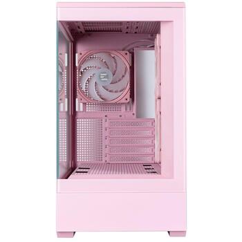 Zalman P30 PINK V2, mATX Mini-Tower datora korpuss, 3x120mm ARGB ventilatori, rozā (P30 PINK V2)