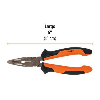 Плоскогубцы с заостренными изогнутыми концами Expert 150mm T302-6X Truper (T302-6X)