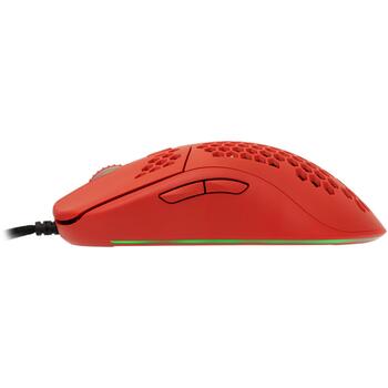 White Shark GALAHAD RED GM-5007 Игровая мышь GALAHAD-R, 800-6400 DPI, 6 кнопок, 1,8 м, USB 2.0, RGB подсветка (GALAHAD-R)
