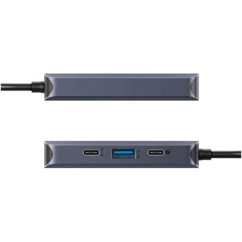 Hyper док-станция HyperDrive Next HD4001GL, 1x HDMI, 4K 60 Hz, 10 Gbps USB-A, 10 Gbps USB-C, 100 W PD 3.0, USB-C 3.2 Gen 2 (HD4001GL)