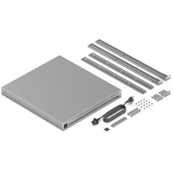 Ubiquiti UniFi Pro XG 24 PoE управляемый коммутатор USW-Pro-XG-24-PoE, 230 Gbit/s, 24x10G RJ-45, 720 W PoE, 1U, серый (USW-Pro-XG-24-PoE)