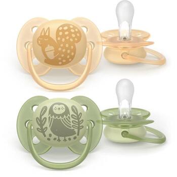 Philips Avent māneklītis Ultra soft DECO, 6-18M (2 gab) (SCF091/46)