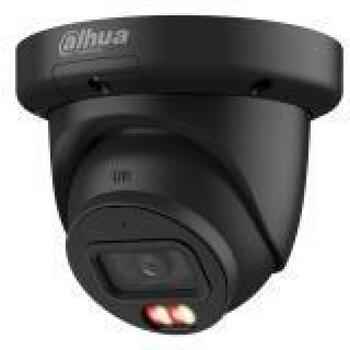 Dahua IPC-HDW3649QM-S-IL-0280B-B IP камера безопасности, 6 МП, 3288 x 1850 пикселей, DC, PoE, IP67, 1 камера, черная (IPC-HDW3649QM-S-IL-0280B-B)