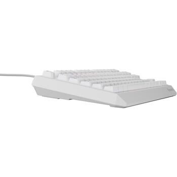 Genesis Thor 230 TKL механическая игровая клавиатура NKG-2080, проводная, USB Type-C, 87 клавиш, Outemu Brown, RGB, белая (NKG-2080)