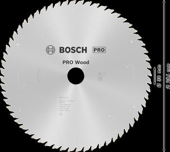Galda zāģiem PRO WOOD CORDLESS RIPZĀĢA ASMENS BOSCH 2608837736 (2608837736)