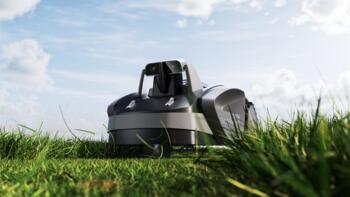 Sunseeker robotpļāvējs V3 VISION 16800218-01, 600 m², 20-60 mm, 18 cm, 2,5 Ah, 22°/42%, 55 dB, AI+VSLAM, bez perimetra stieples (16800218-01)
