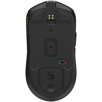 A4Tech Игровая мышь A4TMYS47746, 8 кнопок, 1.8м, 300 мАч, USB-C, 1000 Гц, 50-20000 CPI, RF 2.4 ГГц, черная (A4TMYS47746)