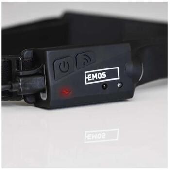 Emos аккумуляторный налобный фонарь P3541, 380 лм, 30 м, Li-Pol, 1200 мАч, 4 режима, водо- и ударопрочный (P3541)
