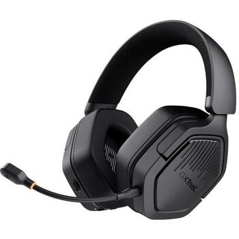 Trust наушники GXT 493PS 20 - 20000 Гц, 1.2 м кабель, Bluetooth, черный, 280 г, регулируемая дужка, съемный микрофон (25746)