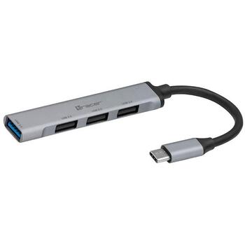 Tracer USB хаб H40 TRAPOD46999, 4 x USB Type A Female, USB-C, 5V, USB 3.0/3.1/3.2, USB 2.0 (TRAPOD46999)