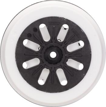 Slīpēšanas pamatne GEX 150 AC/Turbo, Ekscentra slīpmašīnām SLĪPĒŠANAS PAMATNE AR 8 ATVERĒM, 2608601185, BOSCH (2608601185)