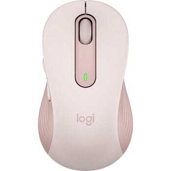 Logitech Bezvadu pele M650 910-006254, 2000dpi, 4 pogas, optiskais sensors, bezvadu savienojums, rozā krās. (910-006254)