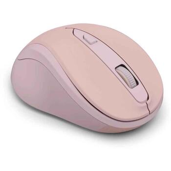 Hama компьютерная мышь WM-400 001730390000, оптическая, беспроводная, 1600 DPI, 6 кнопок, USB Type-A приемник, розовая (001730390000)