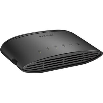 D-Link сетевой коммутатор DGS-1005D/E, 5x 10/100/1000 Mbps, неуправляемый, L2, настольный, QoS, Jumbo кадры, MDI/MDI-X (DGS-1005D/E)