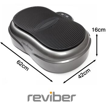 Reviber Вибрационная платформа RV-VIFU/ER-07, 500W, 120kg, 3 программы, 14mm амплитуда, пульт дистанционного управления (RV-VIFU/ER-07)