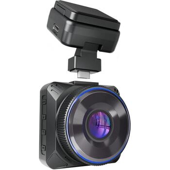 Navitel video reģistrators R600 PRO, 2 collas, 2592x1944, Wi-Fi, automātiskā palaišana, balss vadība, G sensors, skaņas ieraksts (R600 PRO)