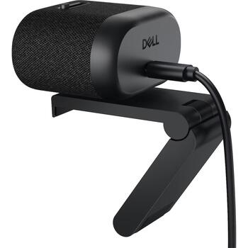 Dell веб-камера Pro 7 Webcam 4K WB726 722-BBCV, 3840x2160p, 60fps, USB-C, 4x цифровой зум, 90° угол обзора, встроенный микрофон (722-BBCV)