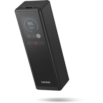 Lenovo 40AL140WWW 140W умный power bank для ноутбука, 20000mAh, Li-Ion, 2xUSB-C, 1xUSB-A, 5A, 28V, дисплей, черный (40AL140WWW)