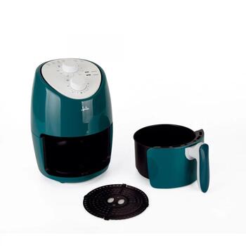 Jata Gaisa fritieris JEFR5392, 1000 W, 2 l, 200°C, tirkīza, balta, 1 grozs, elektroniskais panelis (JEFR5392)