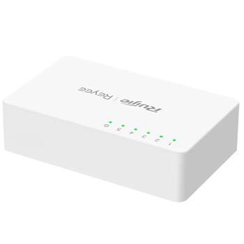 Ruijie Reyee RG-ES05F | 5-портовый 10/100 Mbps Неуправляемый Коммутатор — Белый Корпус (RG-ES05F)