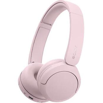 Sony наушники WH-CH530 WHCH530P.CE7, 30мм, 20-20000Гц, 55ч, Bluetooth 6.0, USB-C, микрофон, шумоподавление, розовый (WHCH530P.CE7)