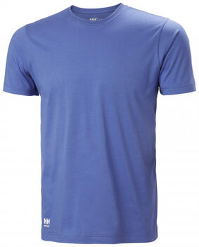 Helly Hansen Футболка 79161_558-XL, 150 g/m², 100% хлопок, синий XL, рибbed воротник, боковые швы (79161_558-XL)