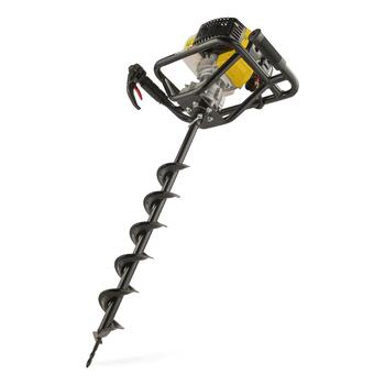 Powerplus бур для почвы 52cc POWXG50552, 52cc, 2л.с., 1.4кВт, 1.2л, 800мм, 100мм, 40:1, с заземлением, удобная ручка (POWXG50552)