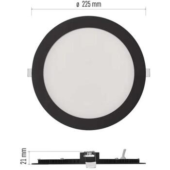 Emos LED светильник NEXXO ZD1343, 18 Вт, 1600 лм, IP40, теплый/нейтральный белый, круглый, 30 000 часов службы (ZD1343)