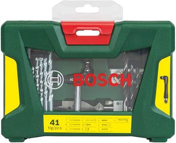 urbju un skrūvgriežu uzgaļu komplekts (41 gab.) ar leņķa skrūvgriezi 2607019331 BOSCH (2607017316)