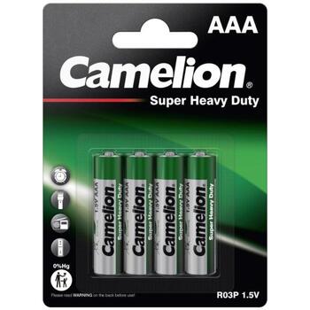 Camelion Akumulators R03P-BP4G, 1.5V, 4 gab., oglekļa-cinka, Super Heavy Duty (10000403)