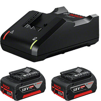 Набор из аккумуляторов и зарядного устройства GBA18V 2x4Ah GAL18V-40 1600A019S0 BOSCH (1600A019S0)