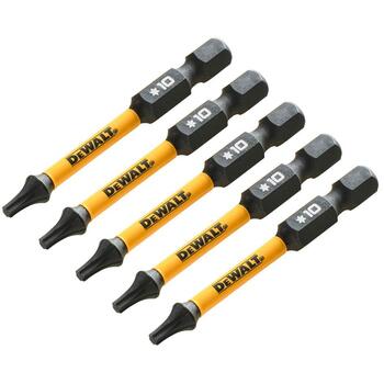 Dewalt ударная битка DT7393T-QZ T10 57mm, 5 шт, Torsion Impact, 5 шт, Blister, Torx, 4.2 см, 1 см, 7.5 см, 0.05 кг (DT7393T-QZ)