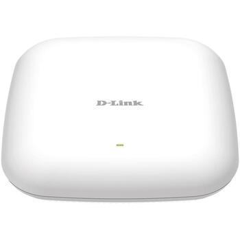 D-Link bezvadu piekļuves punkts DAP-X2810, AX1800, 2.4/5 GHz, 1200+574 Mbit/s, PoE, 2x2 MU-MIMO, WPA3 (DAP-X2810)