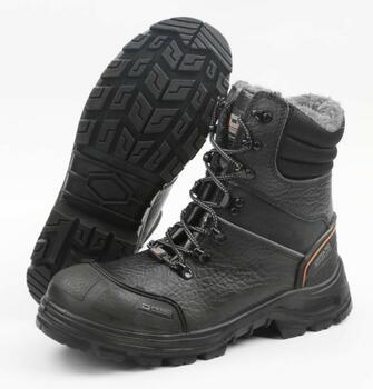 Pesso Ziemas darba zābaki POLARIS-42, S3 SCR, 42, melni, āda 1,8-2,0 mm, poliuretāna zole, Kevlar, tērauda purngals (POLARIS-42)