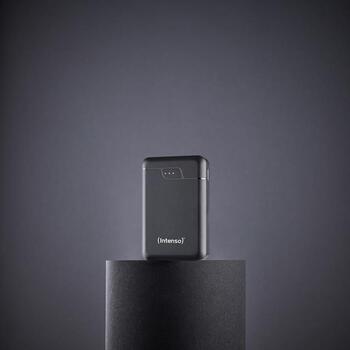Intenso Power Bank B10000 7320530, 10000 мАч, 12 Вт, 3 устройства, USB-C, 2x USB-A, индикатор состояния LED (7320530)