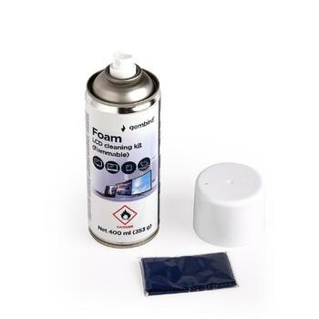 Gembird комплект для чистки LCD CK-LCD-08 400ml, 0.44kg, легко удаляет отпечатки пальцев (CK-LCD-08)