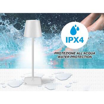 Beper Настольная лампа P201UTP112, 2 W, 2000 mAh, 110 lm, IPX4, регулируемый белый свет (P201UTP112)