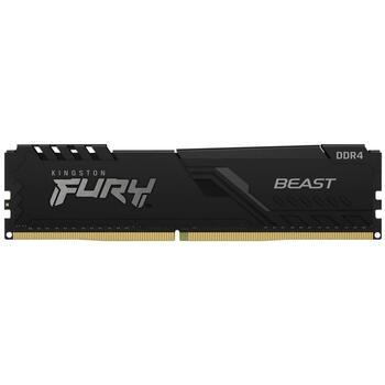 Kingston Оперативная память KF560C30BBE-16, 16 ГБ, 6000 МГц, CL30, DDR5, черный, Intel XMP 3.0, AMD EXPO (KF560C30BBE-16)