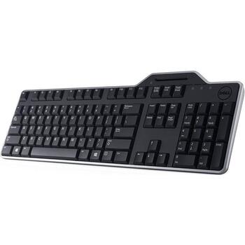 Dell Pro Smartcard KB813 tastatūra 580-18366_LT, USB, melna, ūdensizturīga, QWERTY, 1 x USB kabelis (580-18366_LT)