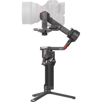 Dji rokas kameru stabilizators RS 4 Pro Combo, 3 ass, 4.5 kg, 13 h akumulatora darbības laiks, 1950 mAh, oglekļa šķiedra, melns (CP.RN.00000346.04)