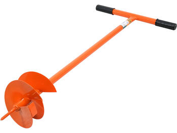 Flo rokas zemes urbis F200 35669, 110 cm, 200 mm, 2 mm, T rokturis, metāls un PVC, tērauds (35669)