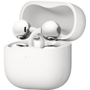 Huawei Bezvadu austiņas FreeClip 2 55038691, Bluetooth 6.0, 10.8mm, 20-20kHz, IP54, 9h, balts, trokšņu slāpēšana, atvērts dizains (55038691)