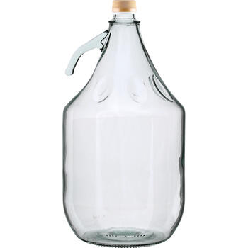 Browin бутыль 640015, 5 L, 35 см, с винтовой крышкой, стекло, ручка, без корзины (640015)