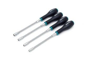 Skrūvgriežu komplekts uzgaļiem 4 gab. 6-10mm, K63013 KAMASA TOOLS (K63013)