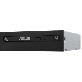 Asus DVD rakstītājs DRW-08D6MT/BLK/B/AS, 8x, SATA, melns, CD rakstīšanas ātrums 24x, DVD+R rakstīšanas ātrums 4x (DRW-08D6MT/BLK/B/AS)