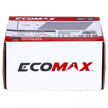Ecomax отделочные гвозди EMNA201664GALV&EMX, 64x1,6 мм, 20°, 16GA, электрогальванизированные, 2500 шт (EMNA201664GALV&EMX)
