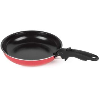 Russell Hobbs Набор сковород RH03995, 20см, 24см, 28см, съемная ручка, красный/черный, антипригарное покрытие (RH03995)