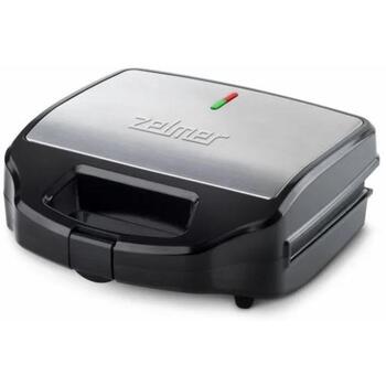 Zelmer Sviestmaižu tosteris ZSM7900 71404983P, 900 W, 2 šķēles, maināmās plāksnes, nepiedegošs pārklājums, aizslēdzams vāks (71404983P)